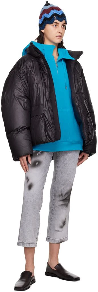 ADER error Black Print Down Jacket 4