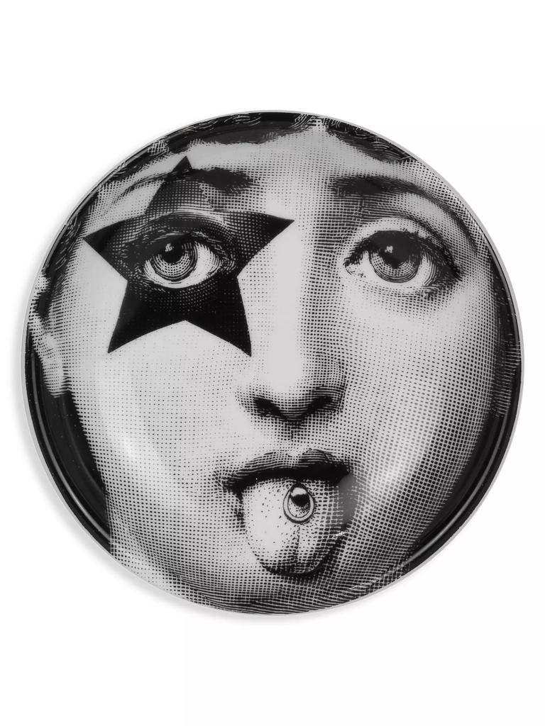 FORNASETTI Posacenere Rotondo Tema e Variazioni Ashtray