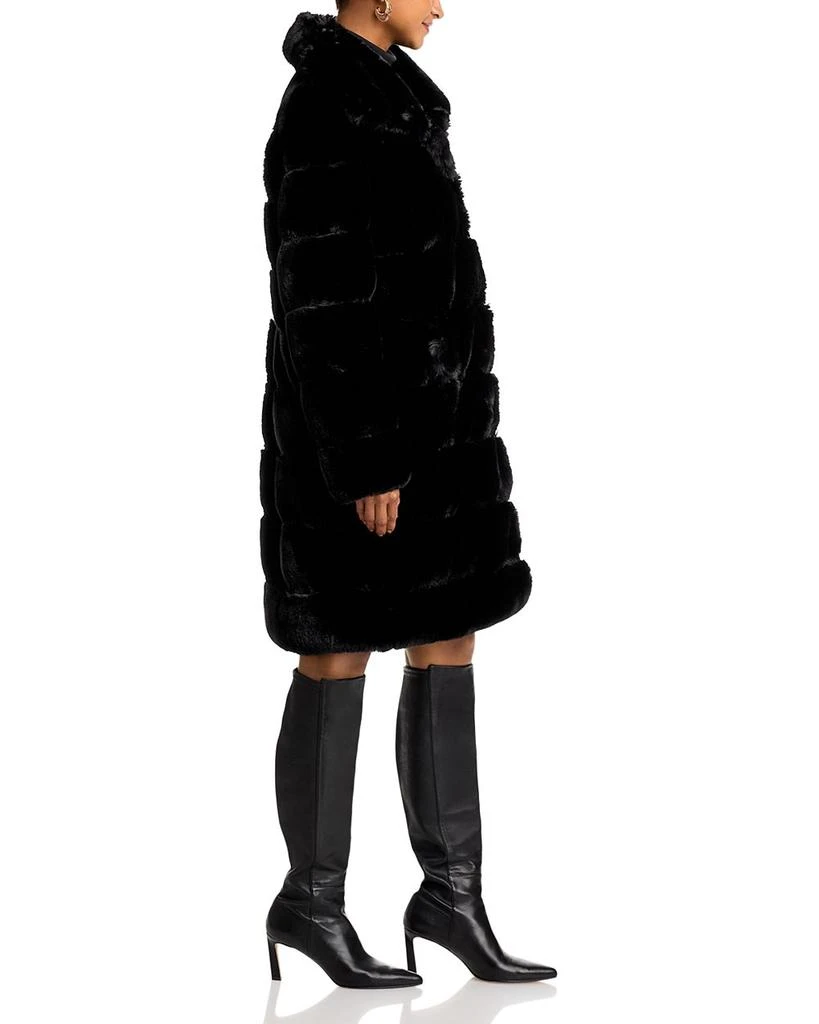 Adrienne Landau Faux Fur Coat 4