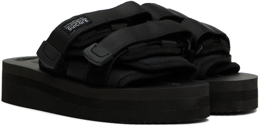 Suicoke Black MOTO-VPO Sandals - Shoes - Compare Prices from