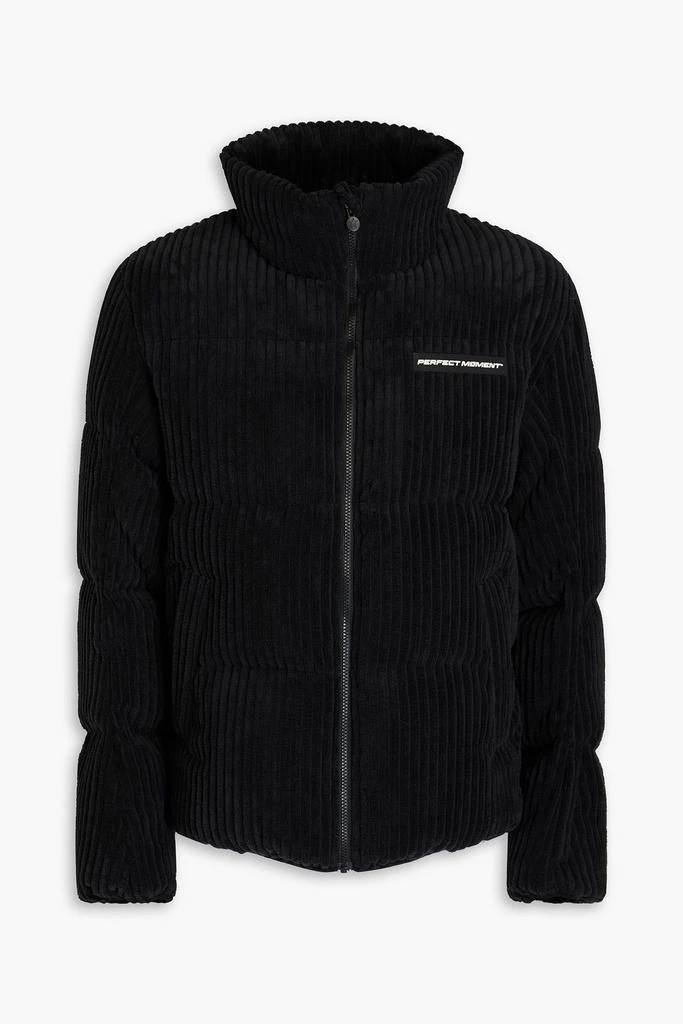 PERFECT MOMENT Samson quilted corduroy down jacket 1