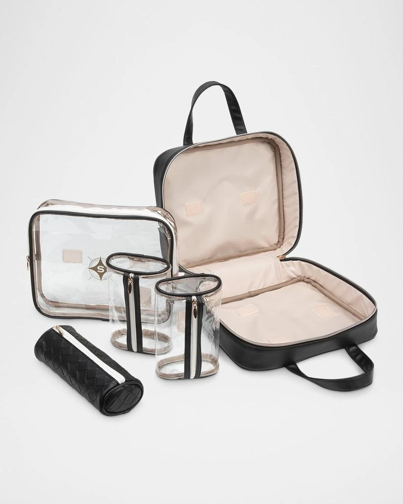 Stephanie Johnson Belize Martha Large Faux Leather Cosmetic Briefcase 5