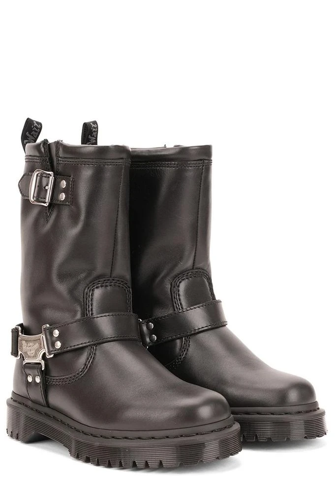 Dr. Martens Dr. Martens Anistone Hi Round-Toe Buckled Boots 4