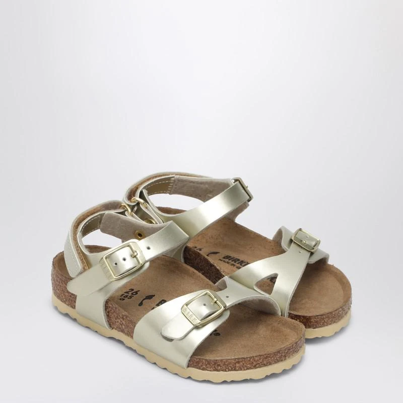 Birkenstock Rio metallic gold sandal 2