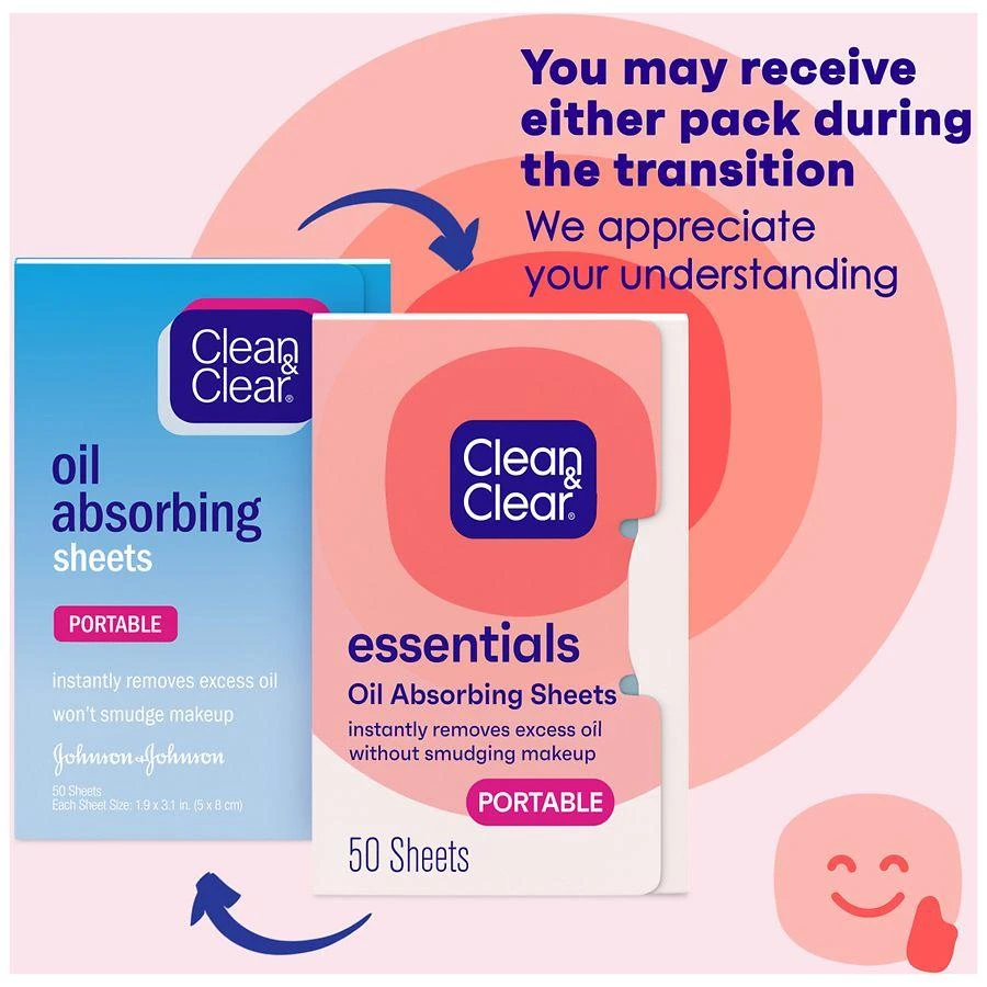Clean & Clear Oil Absorbing Facial Sheets 3
