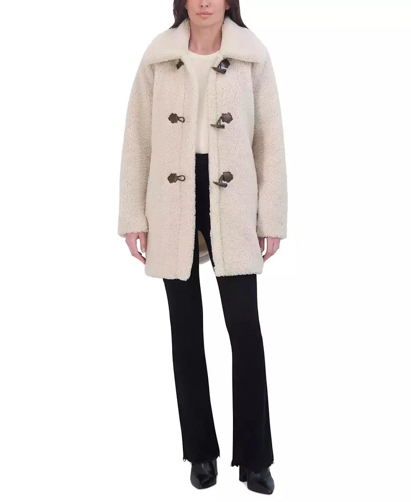 Laundry by Shelli Segal Women's Teddy Toggle Coat 5