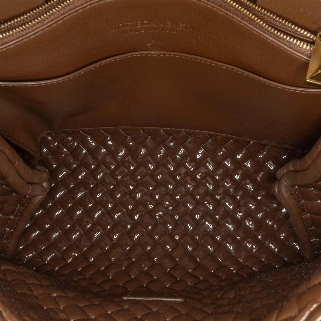 Bottega Veneta Bottega Veneta Brown Intrecciato Leather Patti Shoulder Bag 10