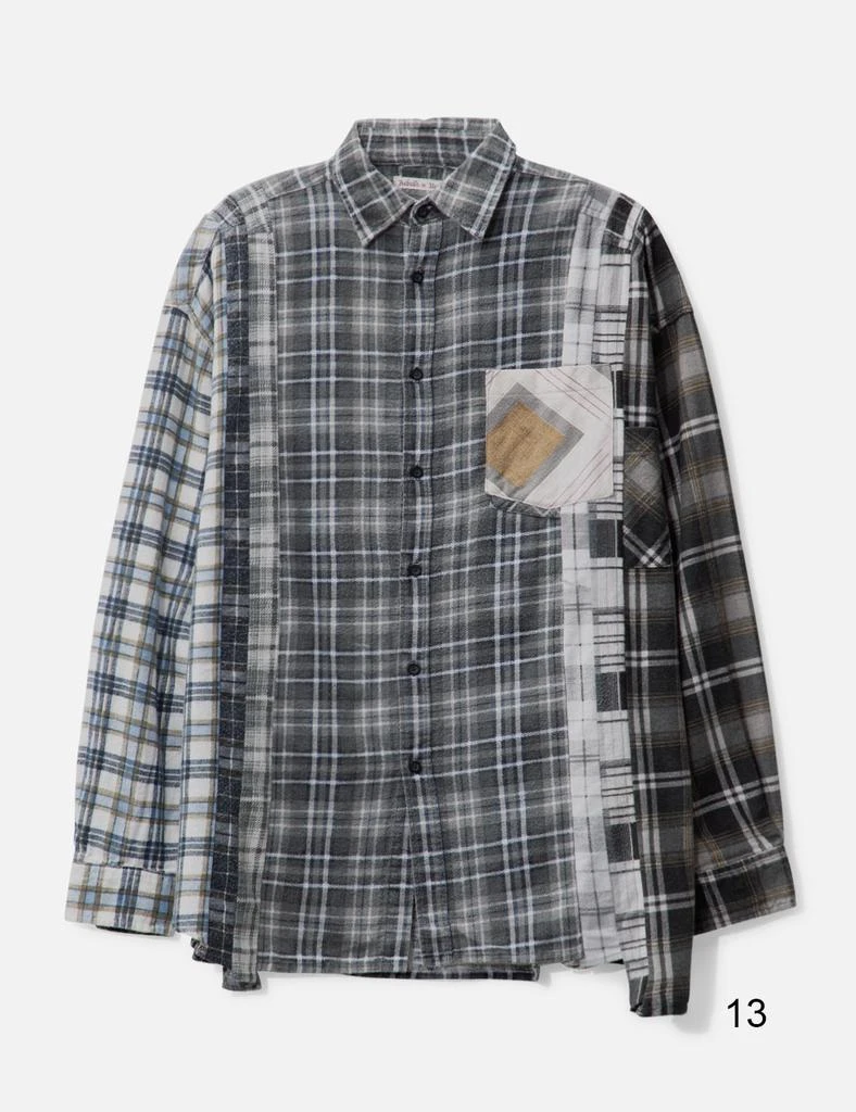 Needles 7 Cuts Wide Flannel Shirt 18