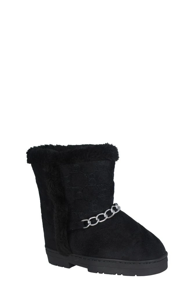 bebe Kids' Chain Faux Fur Lined Boot 1