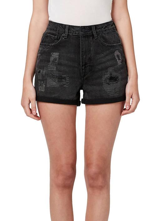 Buffalo David Bitton Womens Super High Rise Joanna Shorts