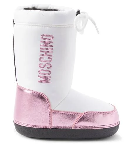 Moschino Logo faux leather snow boots 3