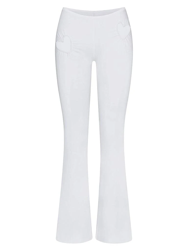 SKIMS Cotton Jersey Heart Leggings 1