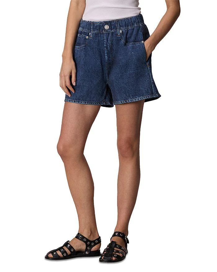 Rag & Bone Miramar Walking Cotton Terry Sweatpant Jean Shorts 1