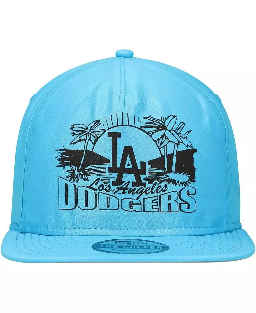 New Era Men's Blue Los Angeles Dodgers Neon Golfer Snapback Hat 3