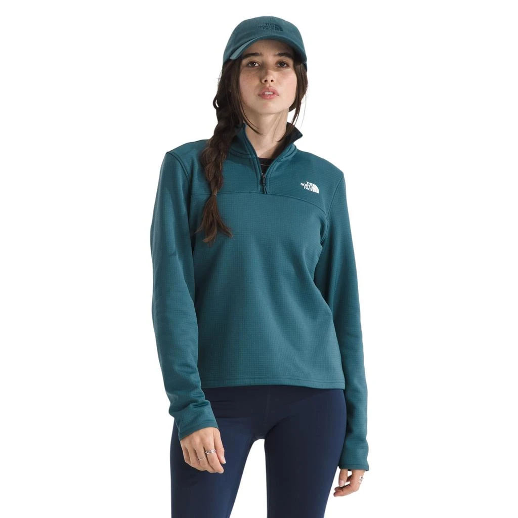 The North Face The North Face Cedar Trail Grid Fleece Quarter-Zip Jacket - Women's