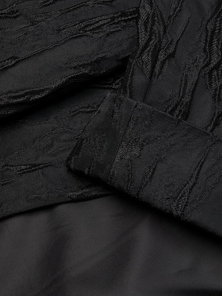 Caroline Rose Plus Textured Jacquard A-Line Jacket 6