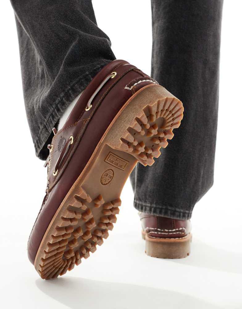 Timberland Timberland authentics 3 eye classic boat shoes in Timberland Timberland authentics 3 eye classic boat shoes in