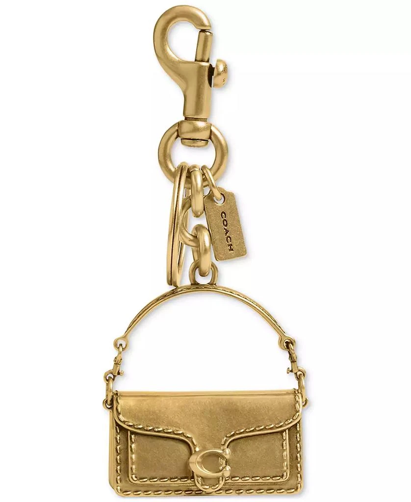 Coach Gold-Tone Tabby Bag Charm 1