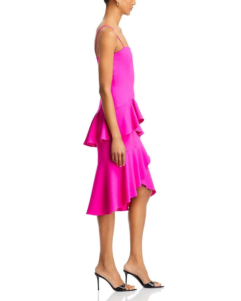 Black Halo Barbados Tiered Ruffle Dress 5