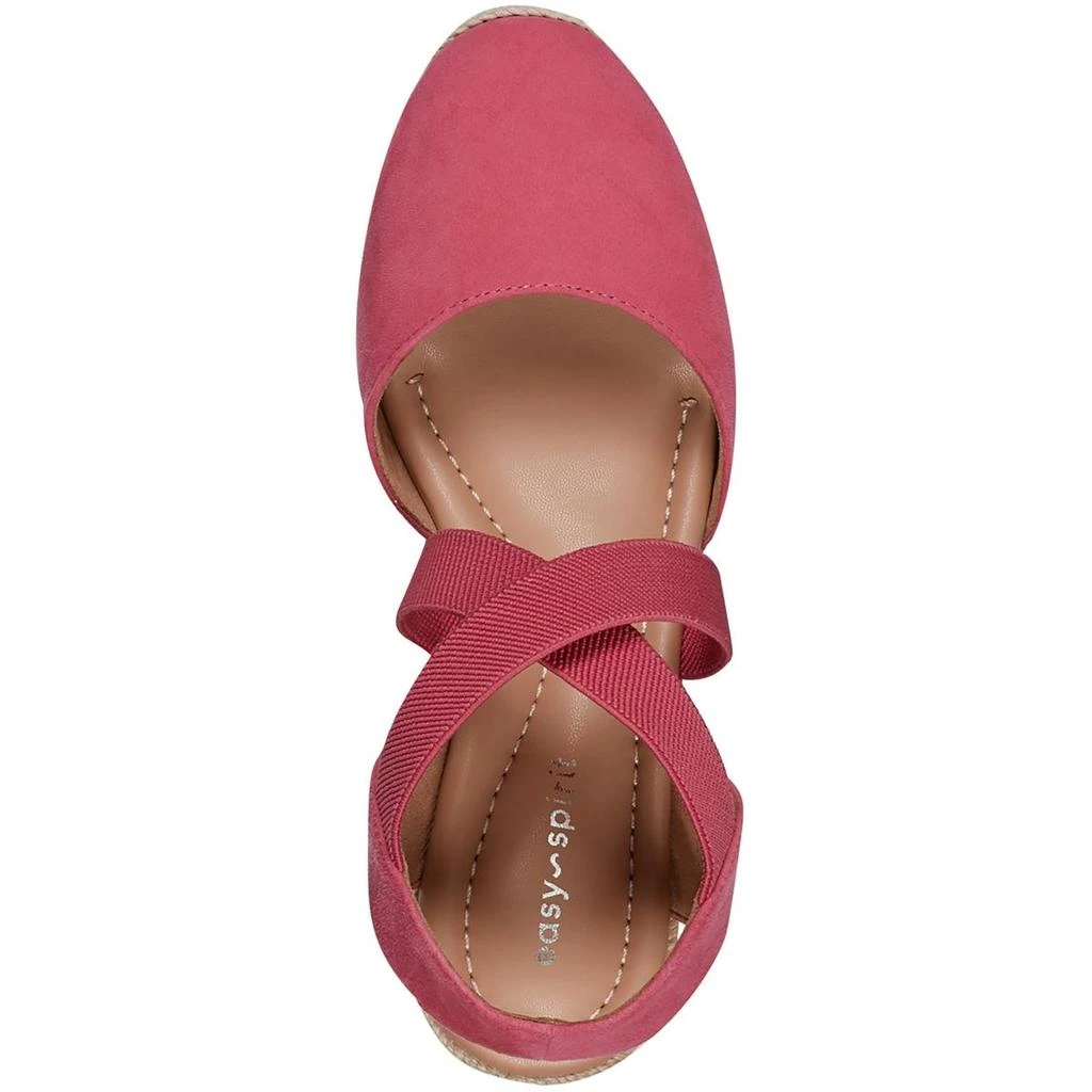 Easy Spirit MEZA Womens Leather Suede Wedge Sandals 3