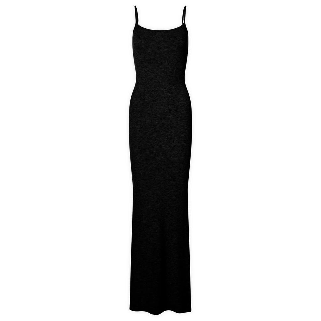 送料関税込☆【SKIMS】Soft Lounge Long Slipdress SOFT LOUNGE LONG SLIP DRESS | ONYX