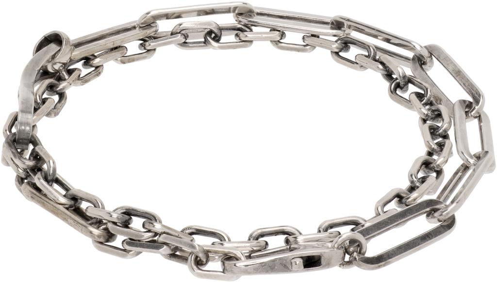 Title of Work Multi-Link Double Wrap Bracelet