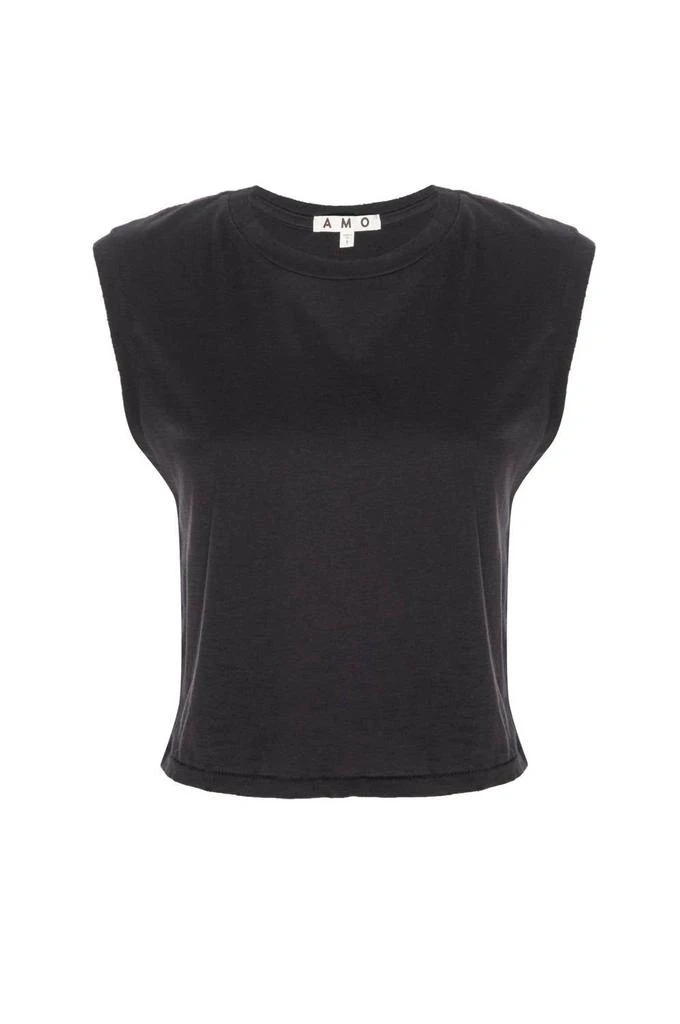 AMO Amo - Denim Sleeveless Babe Tee 5