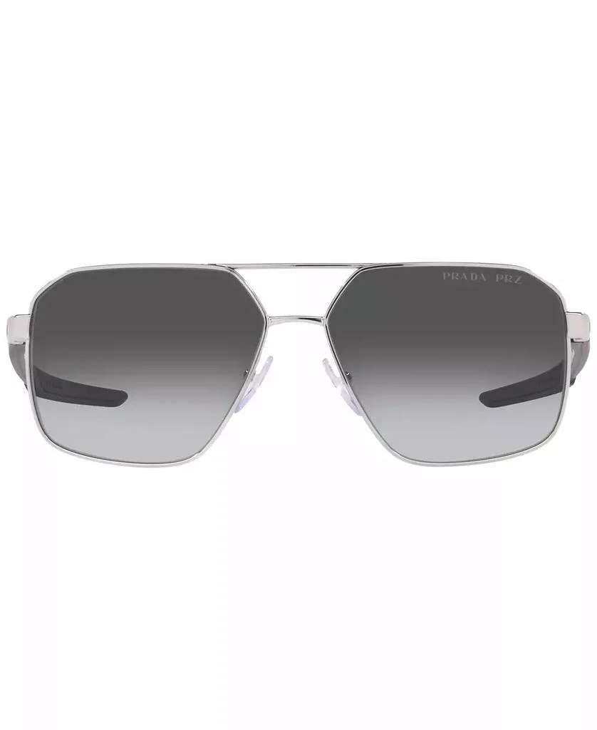 Prada Men
s Polarized Sunglasses,  60 3