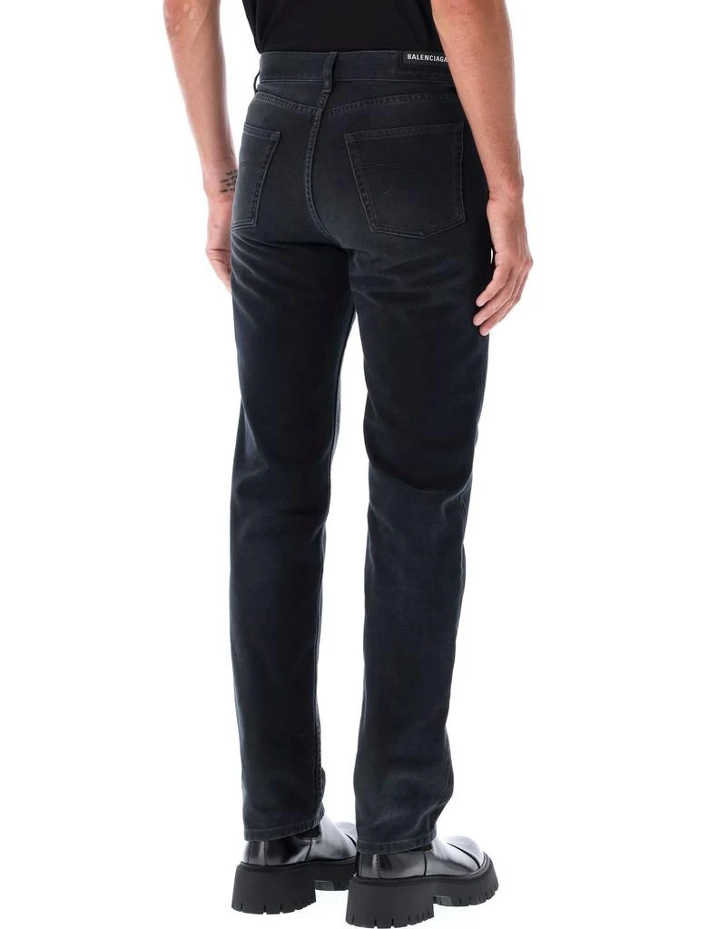 Balenciaga Balenciaga Mid-Waisted Slim Fit Trousers 2