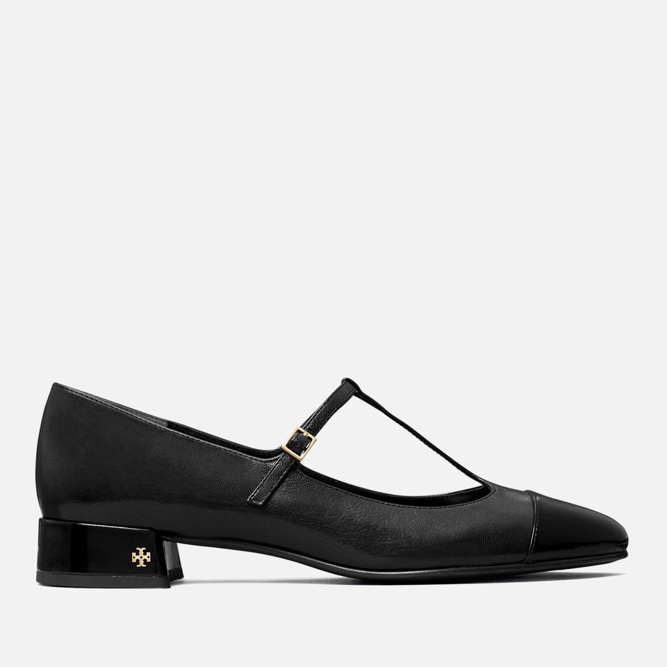 Tory Burch TORY BURCH WOMEN'S CAP TOE LEATHER MARY JANES