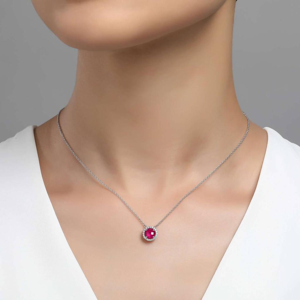 Lafonn Lafonn - July Birthstone Necklace