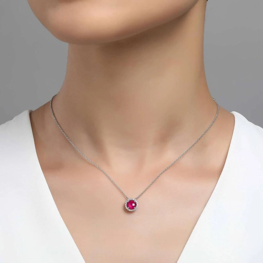 Lafonn Lafonn - July Birthstone Necklace 1