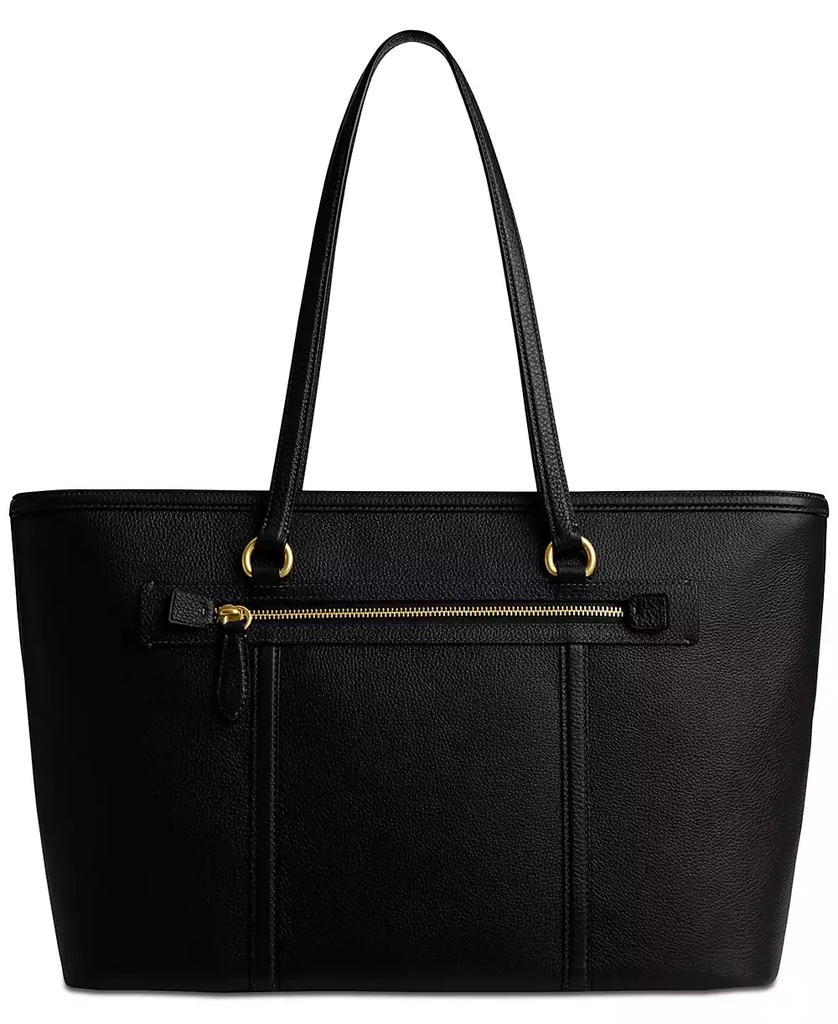 Coach Excl WHSL Refined Pebble Leather Legacy Large Zip Tote 2