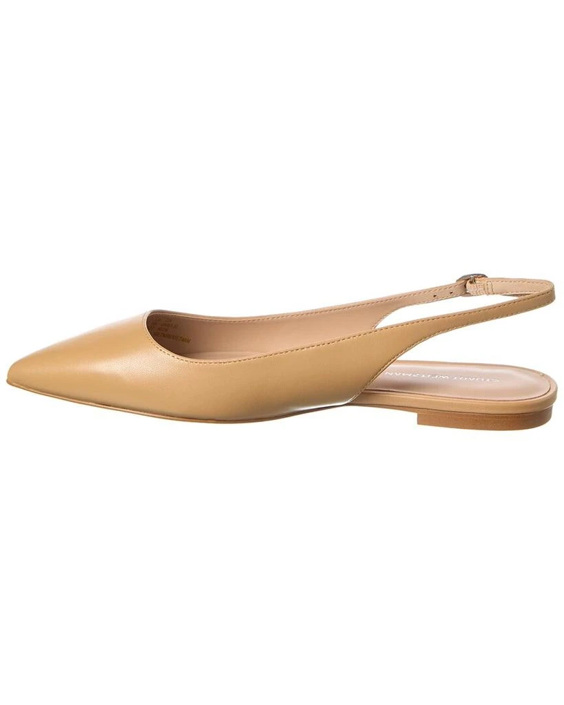Stuart Weitzman Mara Leather Slingback Flat 2