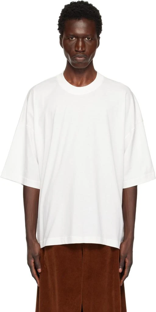 Studio Nicholson Off-White Piu T-shirt 1