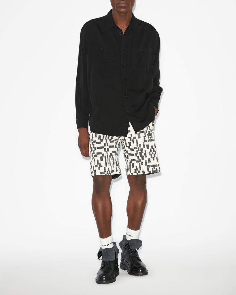 Isabel Marant ISABEL MARANT, PELIAN SHORTS - Men - Black - S