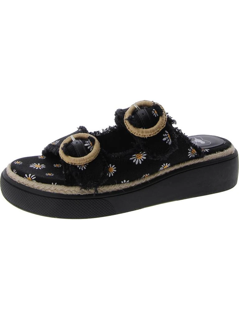 Rocket Dog Favor Womens Wedges Floral Print Slide Sandals 1