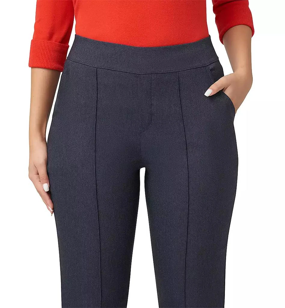 Hue Women's Pull-On Mid-Rise Denim Leggings 5