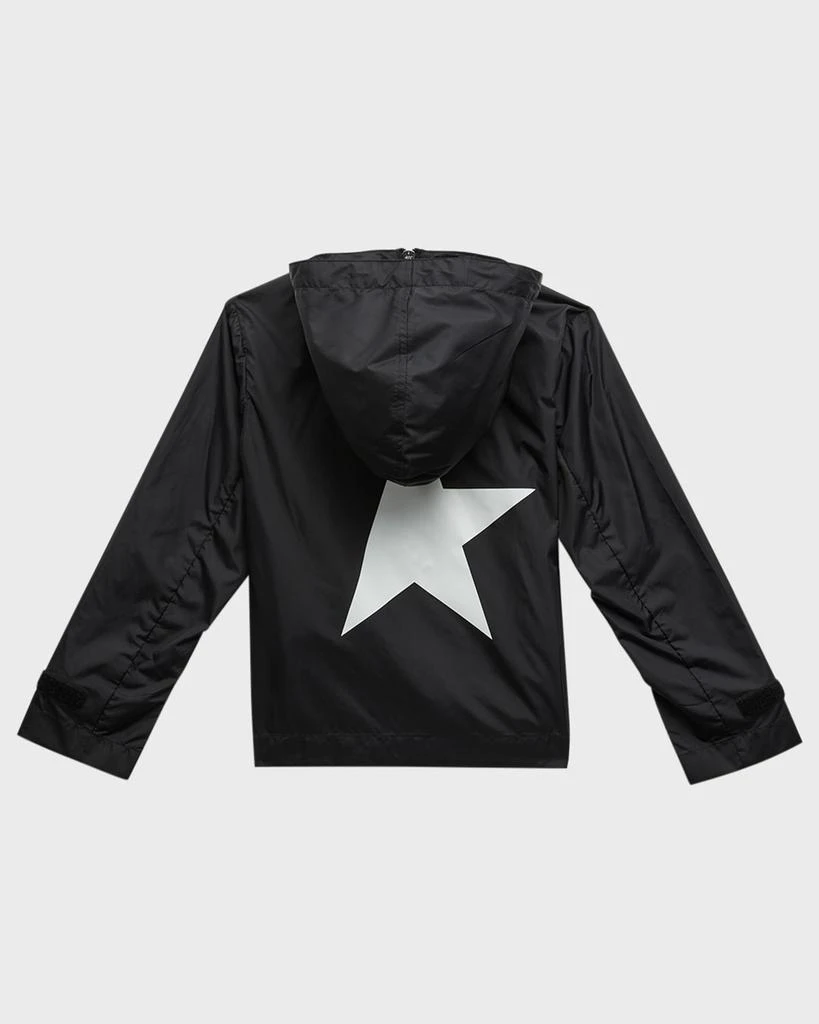 Golden Goose Boy's Star Logo-Print Windbreaker, Size 4-10 2