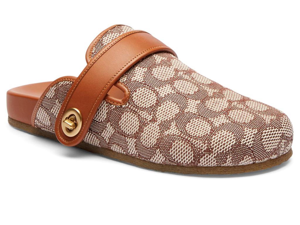 COACH Blake Clogs In Signature Textile Jacquard