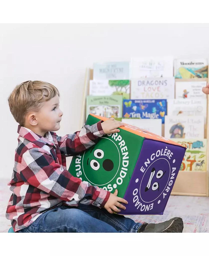 ECR4Kids SoftZone Emotion Cube with Mirror, Contemporary 10