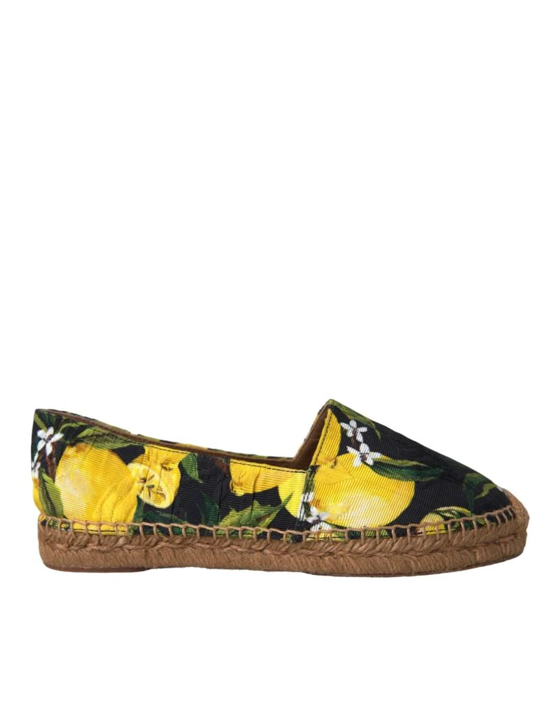 Dolce & Gabbana Dolce & Gabbana multi Lemon Slip On Espadrilles Women's Shoes 1