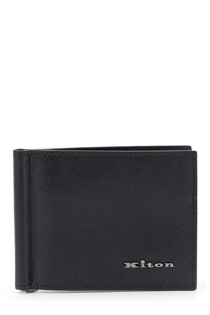 Kiton Kiton Logo Lettering Bi-Fold Wallet 1