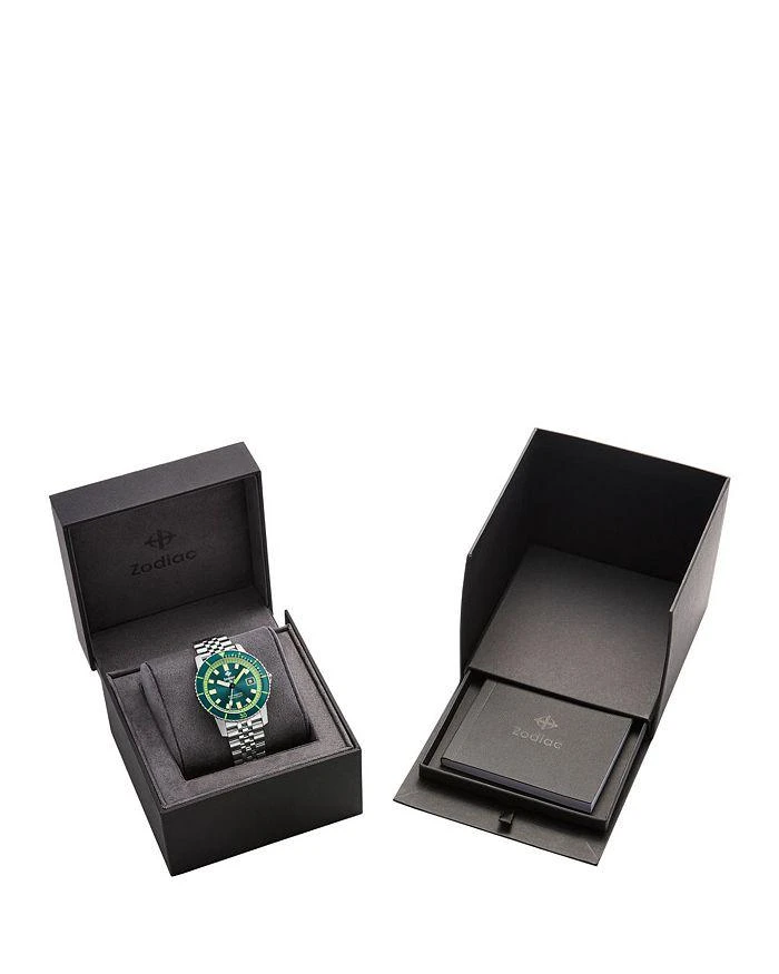 ZODIAC Compression Diver Automatic Stainless Steel Watch, 40mm 7