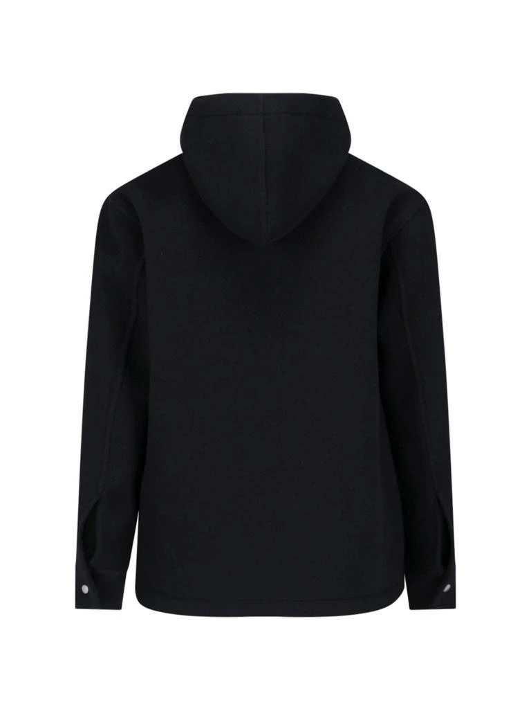 Jil Sander Jil Sander Zipped Hooded Jacket 2