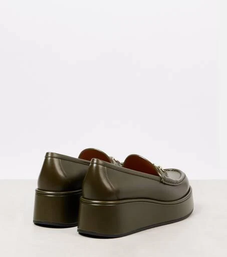 Gucci Horsebit leather platform loafers 2