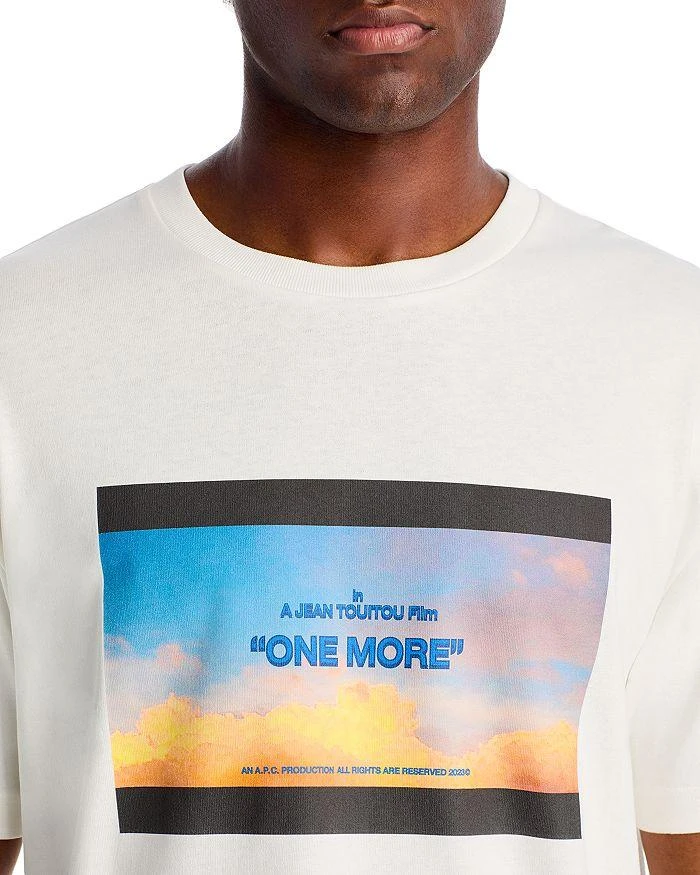 A.P.C. ONE MORE Graphic Logo Tee 6