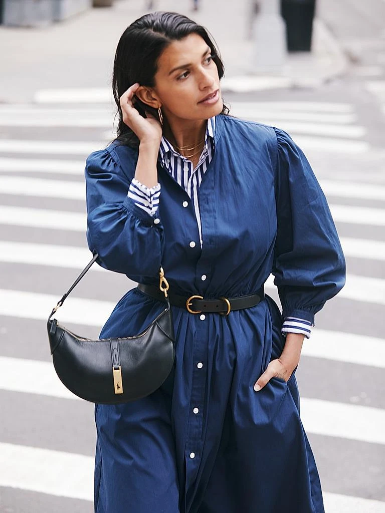 Ralph Lauren Mini Polo ID Leather Shoulder Bag 8