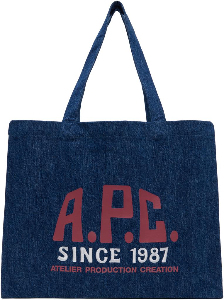 A.P.C. Denim Diane shopping bag - BeyondStyle
