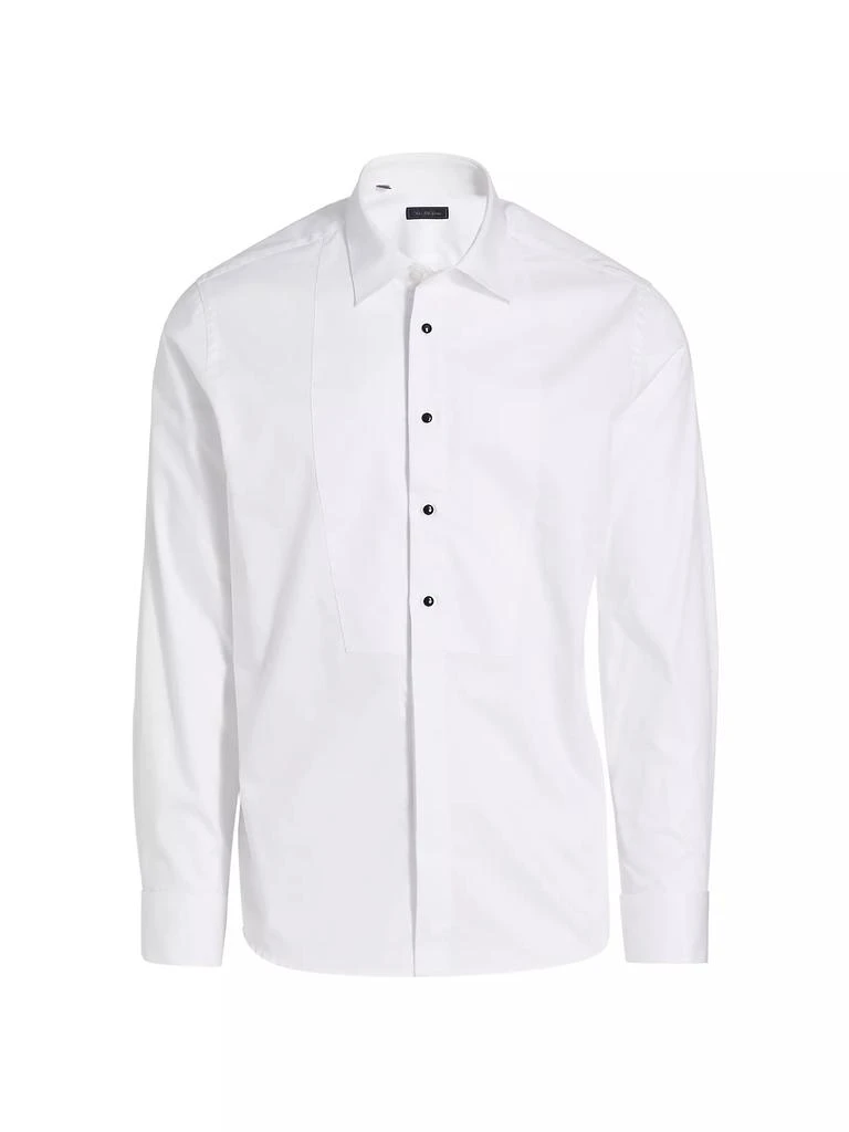 Saks Fifth Avenue COLLECTION Travel Stud Tuxedo Shirt 1